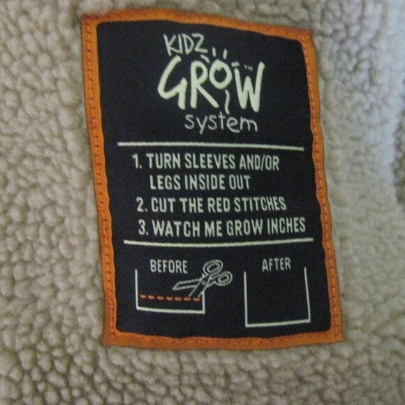 WALLS-Boys Size XL~Casual Jacket~Hoodie~Warm Sherpa Lining~Full Zipper-Pockets - Picture 4 of 9